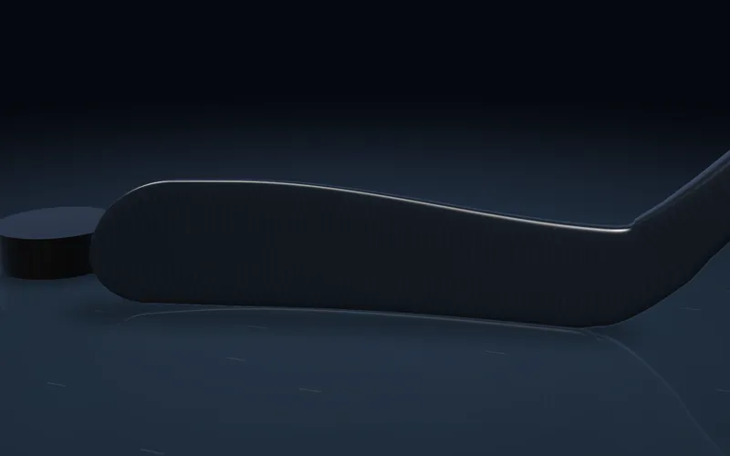 Step 1 of taping a forward stick: Strip and clean the blade.