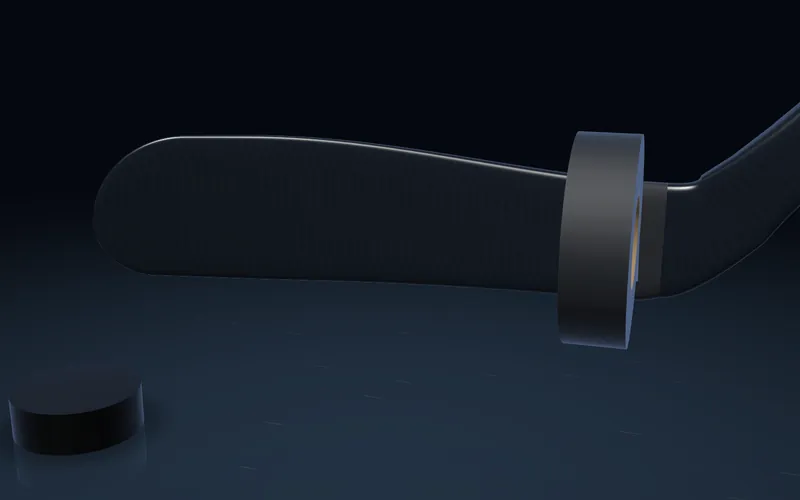 Step 2: Anchor at the heel.